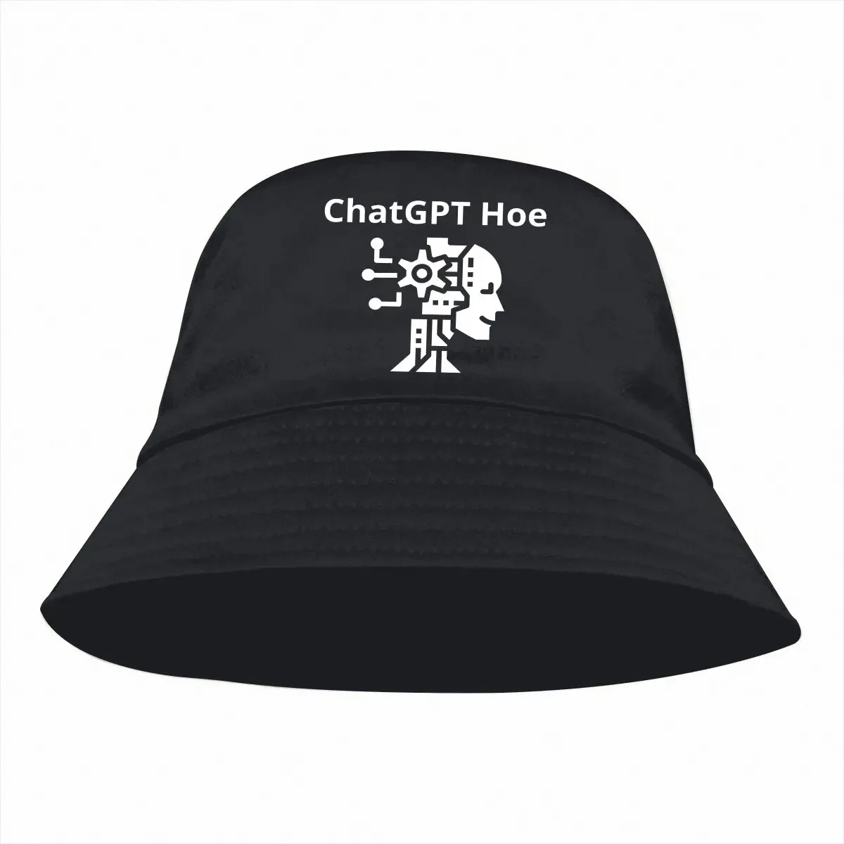 ChatGPT Bucket Hat Hoe Men's Women's Fisherman Cap Hip Hop Beach Sun Fishing Hats