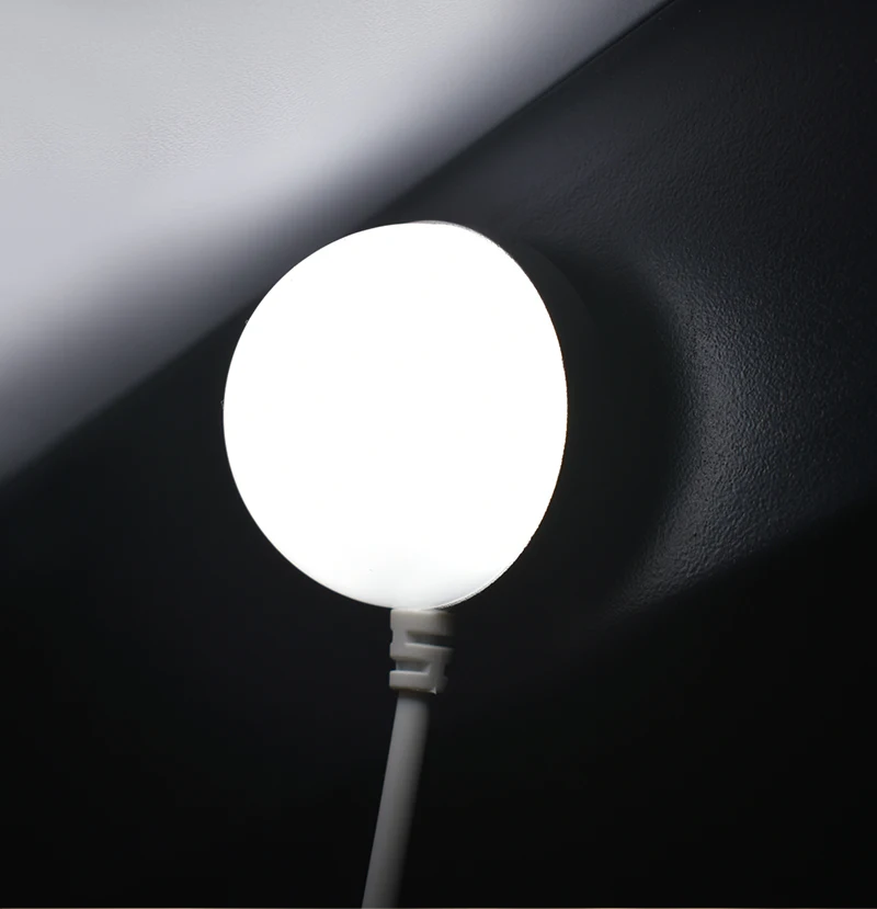 3W 5W USB Mini Night Light Portable Magnet LED Blub 1.5m USB Cable Book Reading Light with Switch for Children Dormitory Bedroom