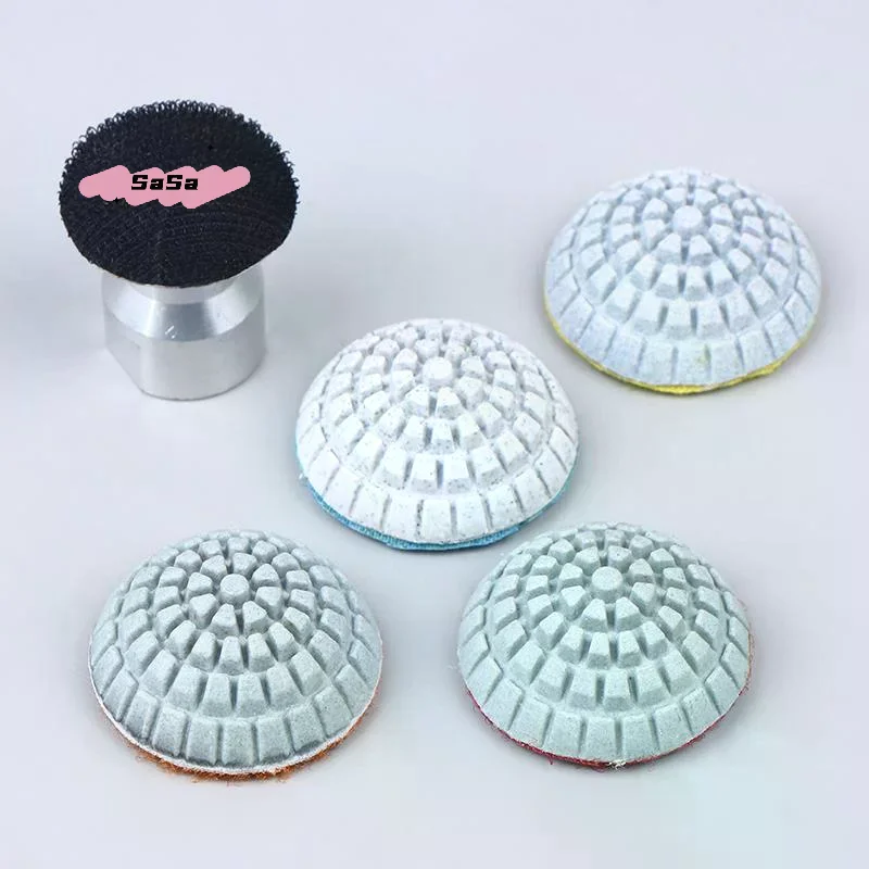 

1Pc Wet Polishing Pad Stone Curved Grinding Disc Head For Marble Granite Curved Surface Polishing Grinding Tool Accessories