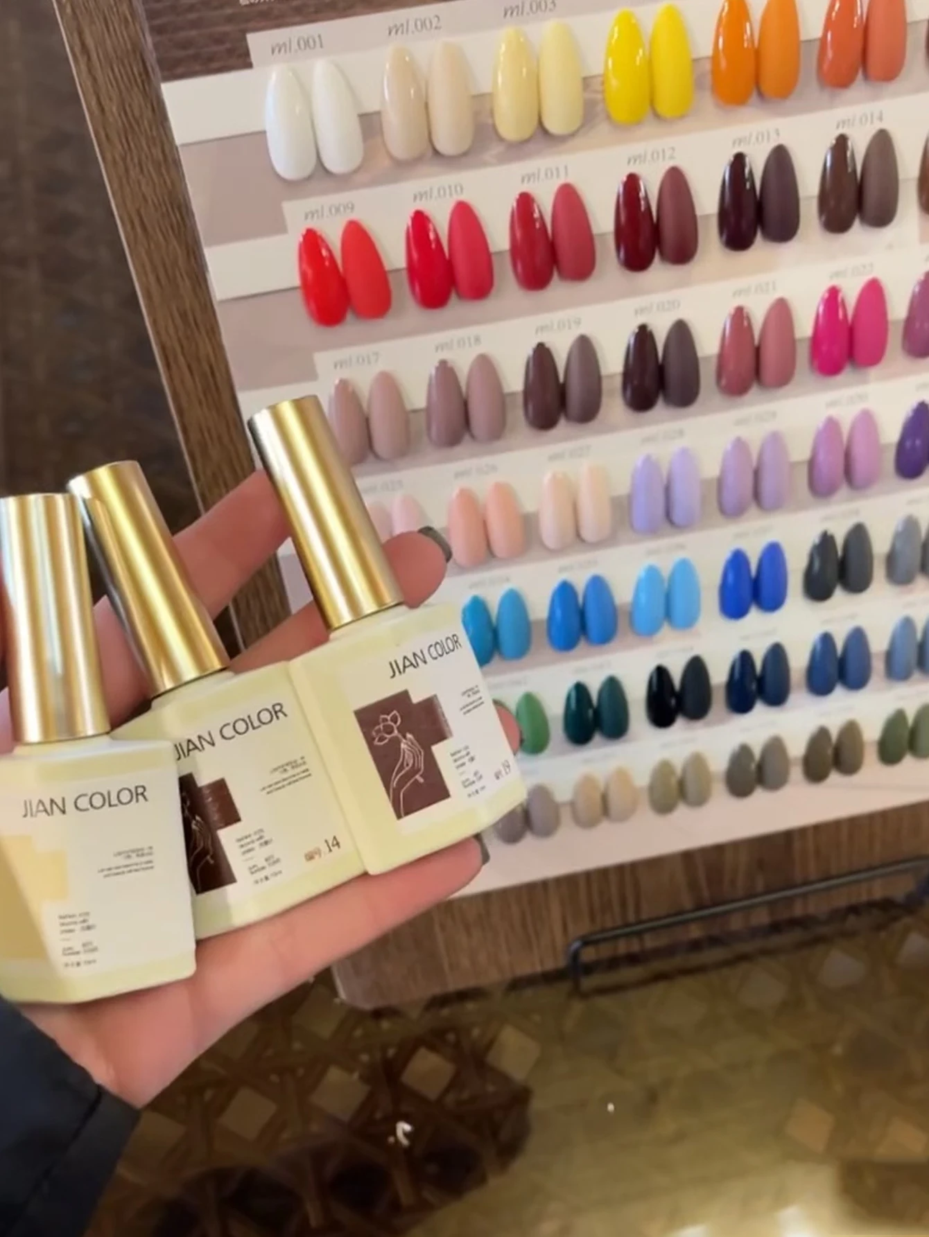 56 لونًا 15 مل مجموعة طلاء الأظافر معطف علوي لفن الأظافر مع التمهيدي، طلاء أظافر جل LED بالأشعة فوق البنفسجية مع بطاقة ألوان، فن الأظافر للمبلغ #2