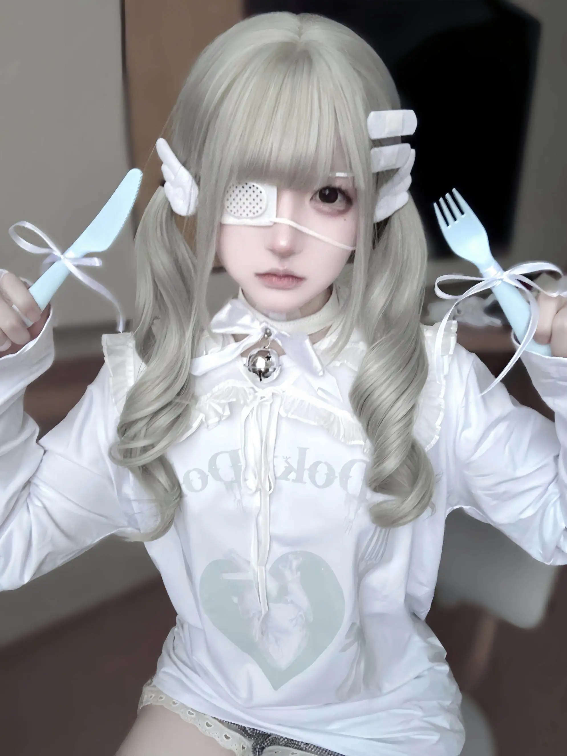 Giapponese Y2k Harajuku Camicia a maniche lunghe Top da donna Kawaii Carino Autunno Patchwork Slim Fit T-shirt Dolce estetica femminile Nuovo