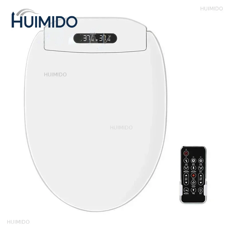 l Toilet Cover Remote Control  Dryer Water Wind Temperature Universal Lid for Bathroom Toilets Smart Bathroom WC