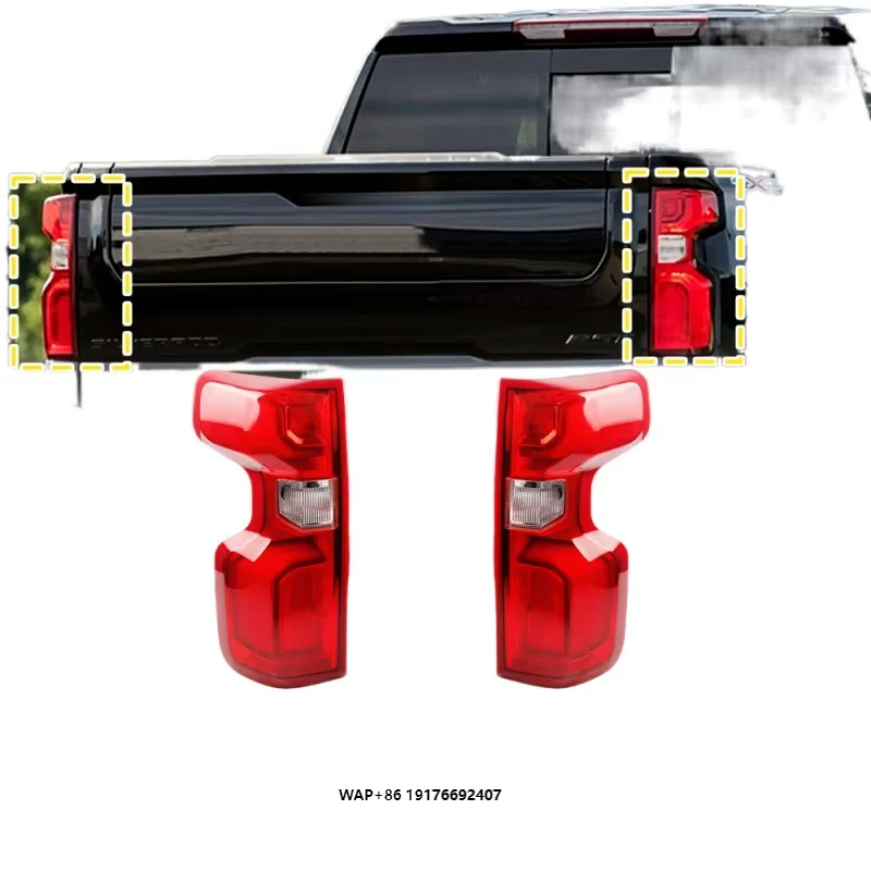 2019-2021 SILVERADO 1500 LED Taillights Assembly New Condition Car Tail Lamp