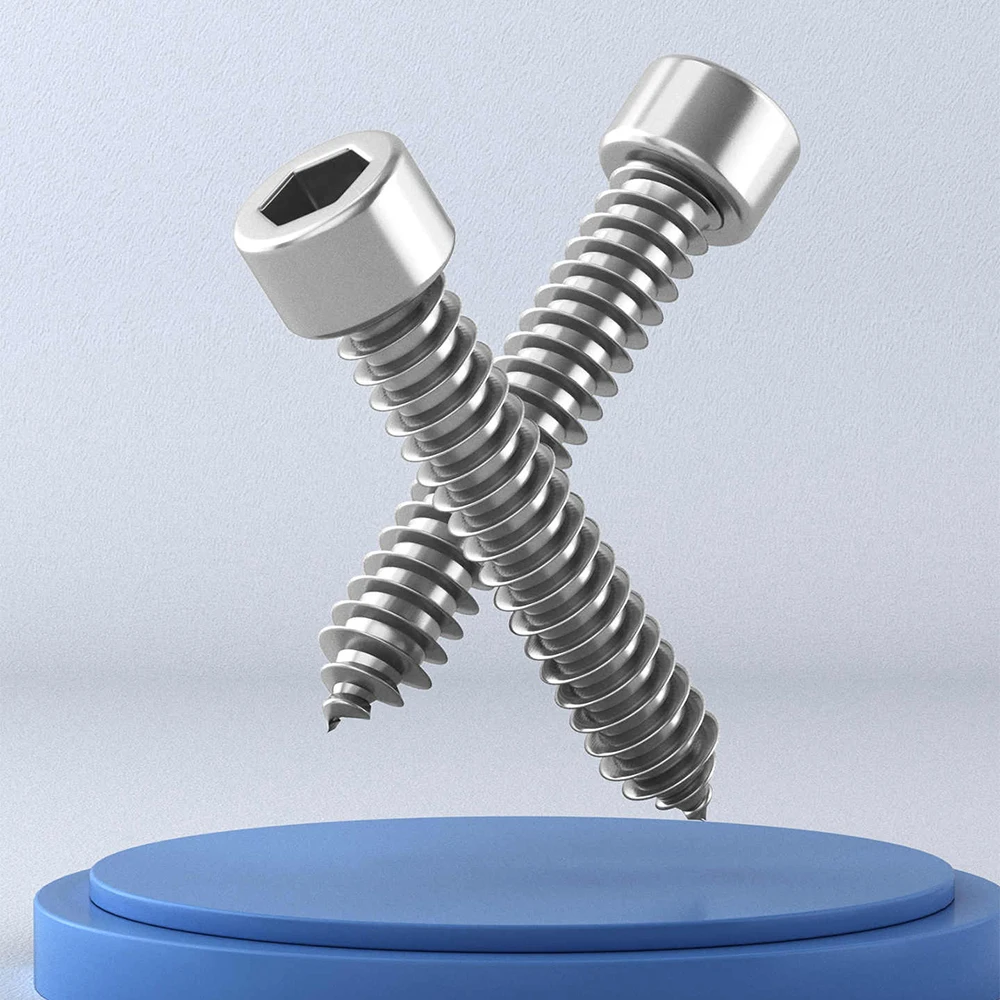 Hex Hexagon Socket Cap Head Self Tapping Screw M1.7 M2 M2.3 M2.5 M3 M3.5 304 Stainless Steel Speaker Allen Head Screw L=4-30mm