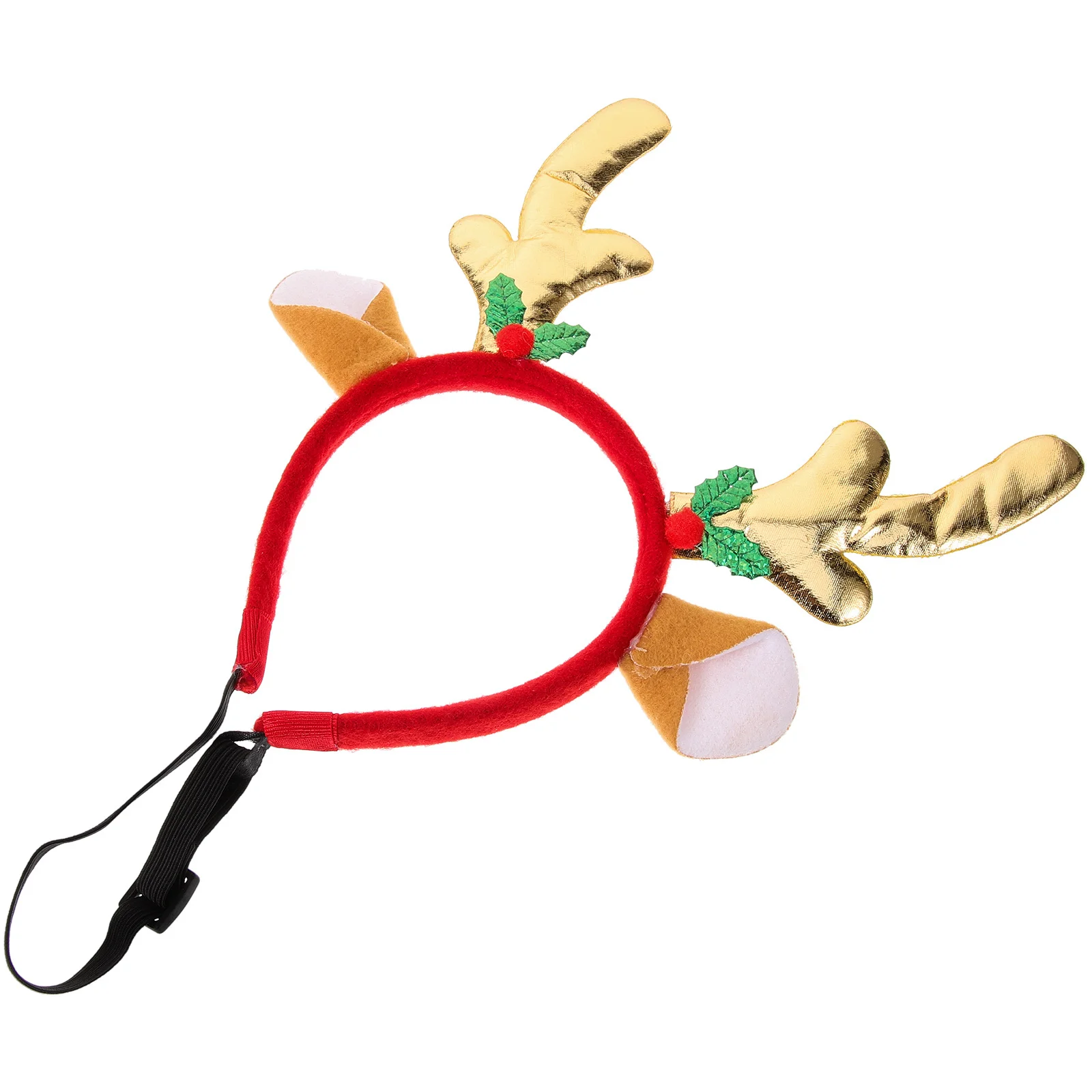 

Festival Pet Headband Reindeer Antler Christmas Headdress Lightweight Hair Clasps Kitten Headwear Dog Hair Accessories