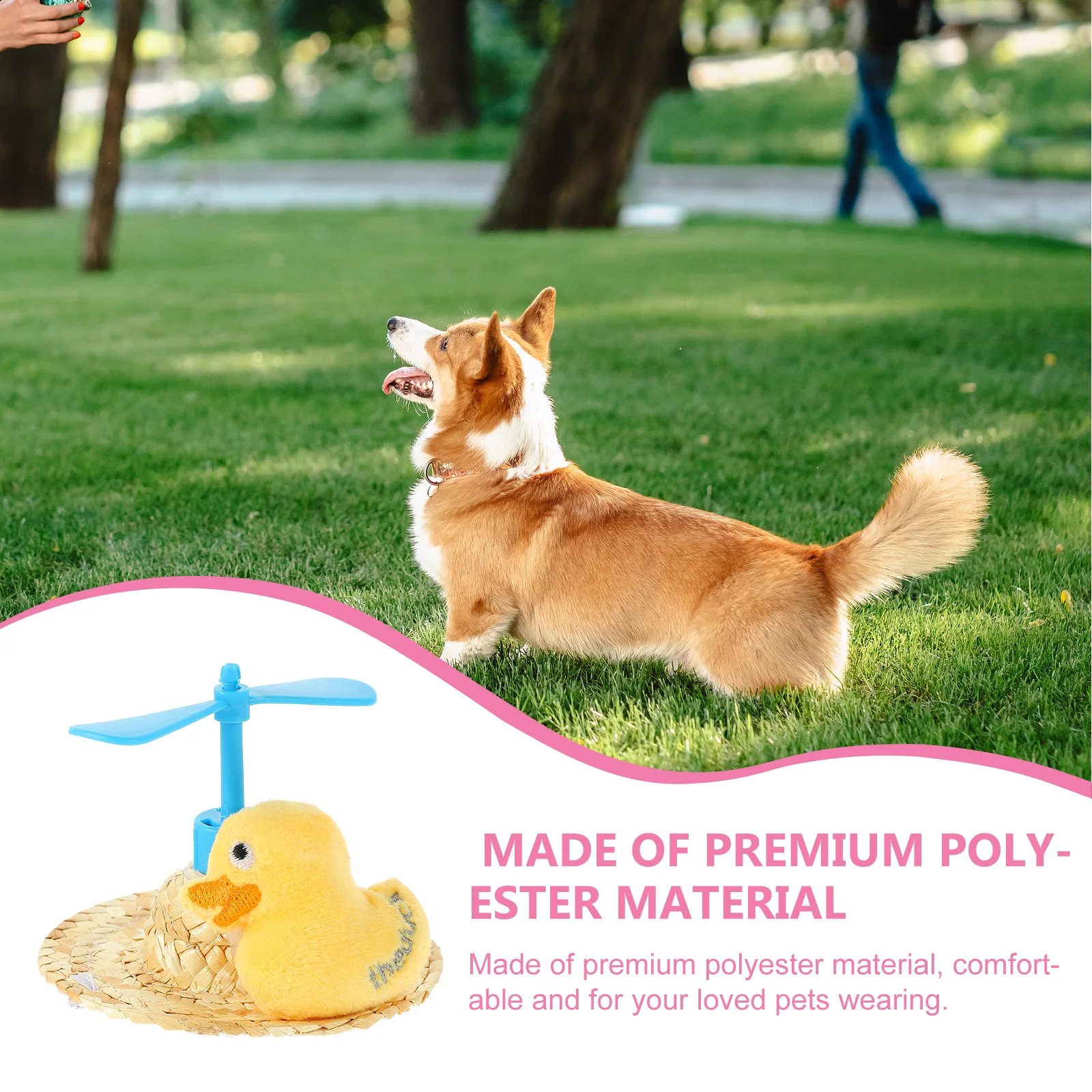 

Pet Sun Hat Straw Woven Cap for Small Animals Cats Dogs Breathable Photo Props Pet Supplies Straw Hat Luffy Style