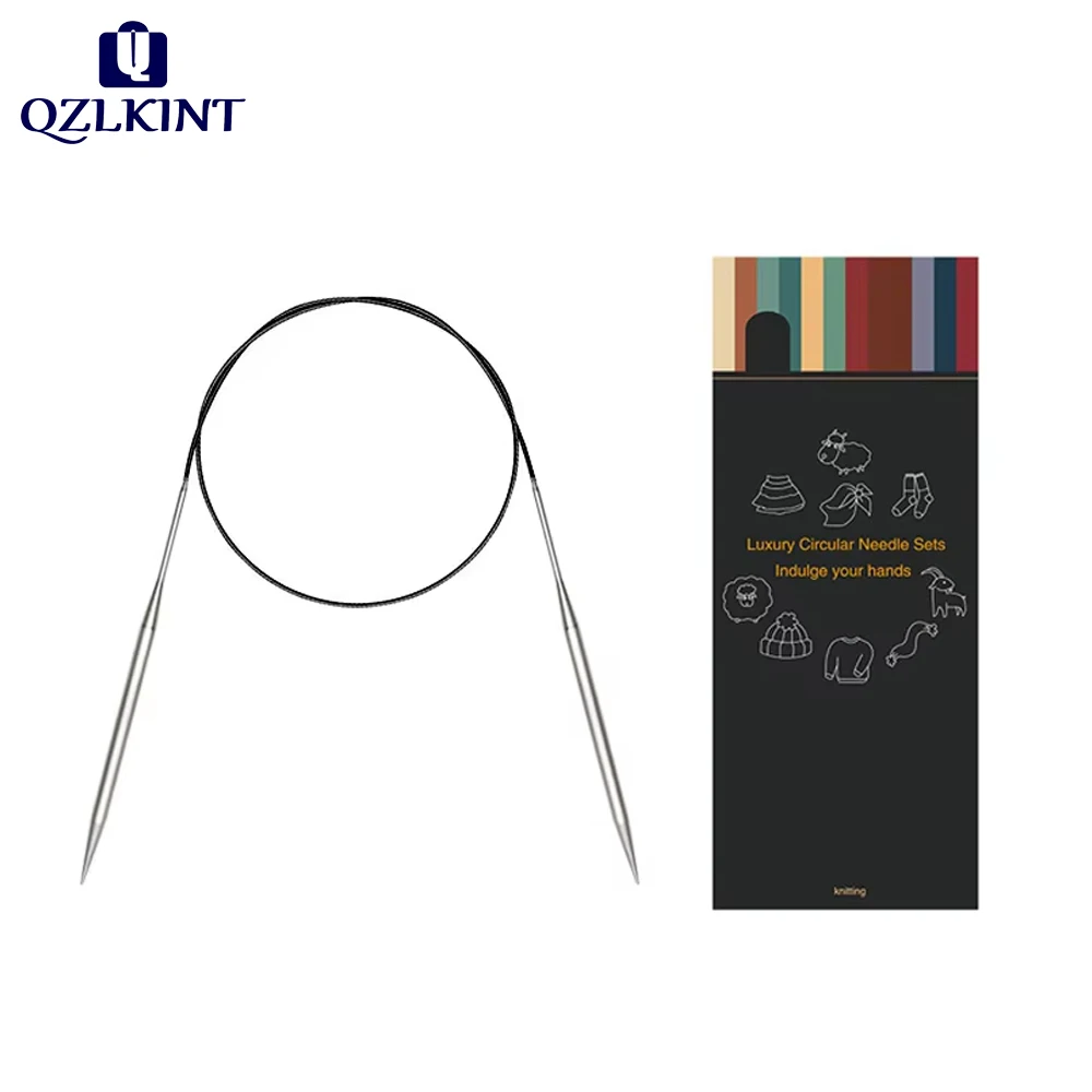 

Hot 1Pcs Stainless Steel Circular Knitting Needle 65Cm Tube Smooth Crochet Needles for Knitting DIY Weaving Sewing Tools 2025