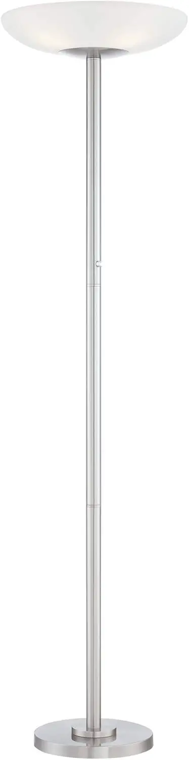 i Euro Design Meridian Modern Torchiere Floor Lamp Standing LED 4-Light 72