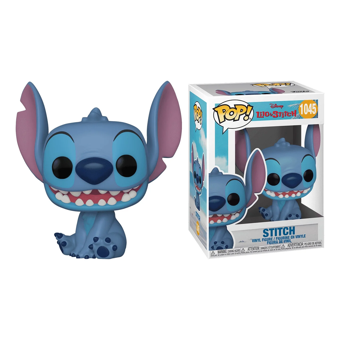 Disney Funko Pop Animation & Cartoons Jumbo Stitch Figure Ornaments Toy for Boys Gift Collectible Model