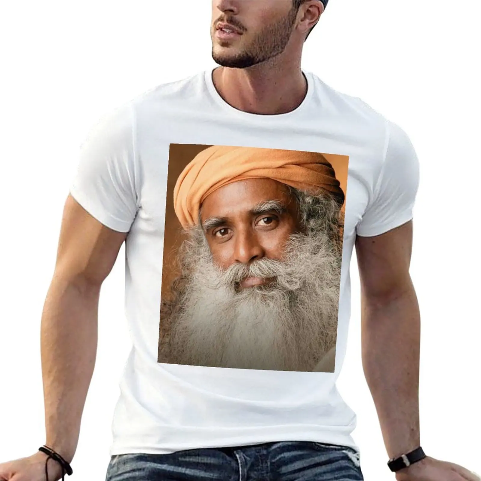 

Sadhguru T-Shirt t shirts with prints anime t shirts oversize T-Shirt