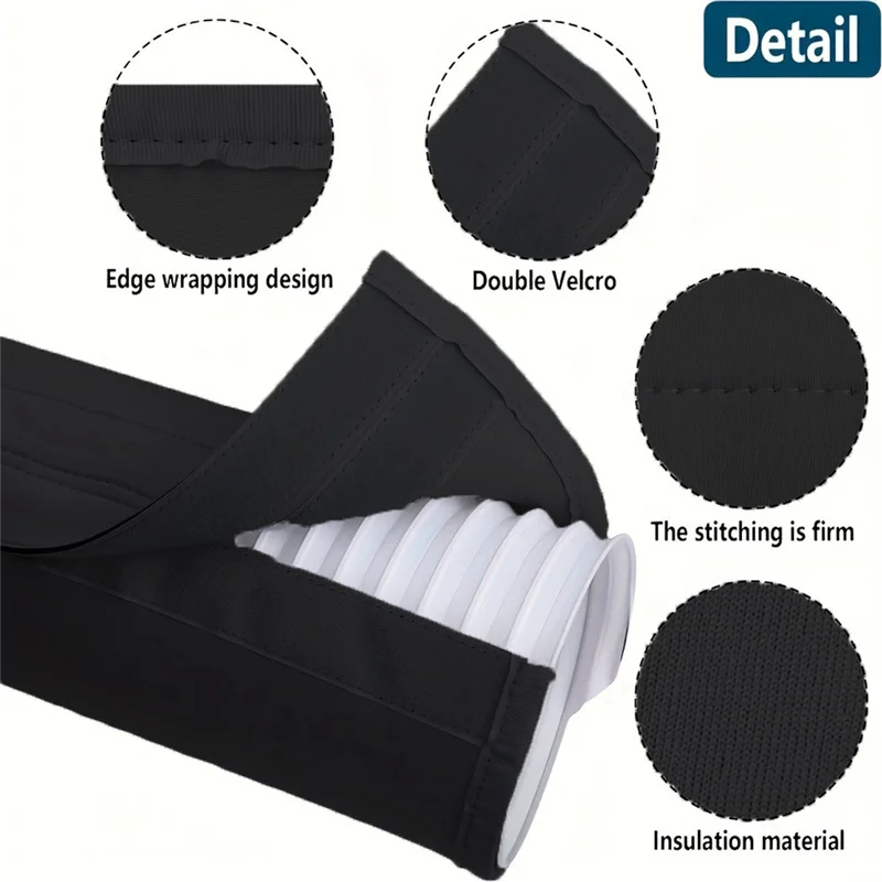 ABJY-غطاء عازل لأنبوب العادم مقاوم للغبار وعازل للحرارة تغليف واقي