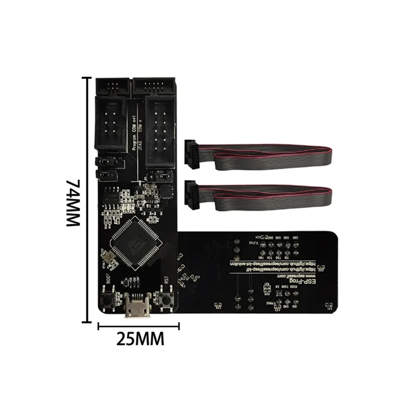 ESP-Prog Development Board Firmware Downloads 2.54mm JTAG Debug Program Downloader Compatible for ESP32 Supporting