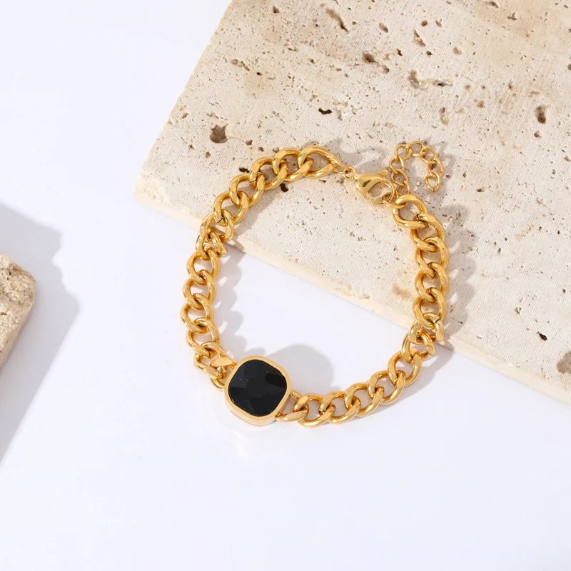 EILIECK 316L Edelstahl Goldfarbene Kugel-Perlenkette für Damen, Modischer Trend-Halsschmuck, Wasserdichter Schmuck, Geschenk-Halskette – Detail 21