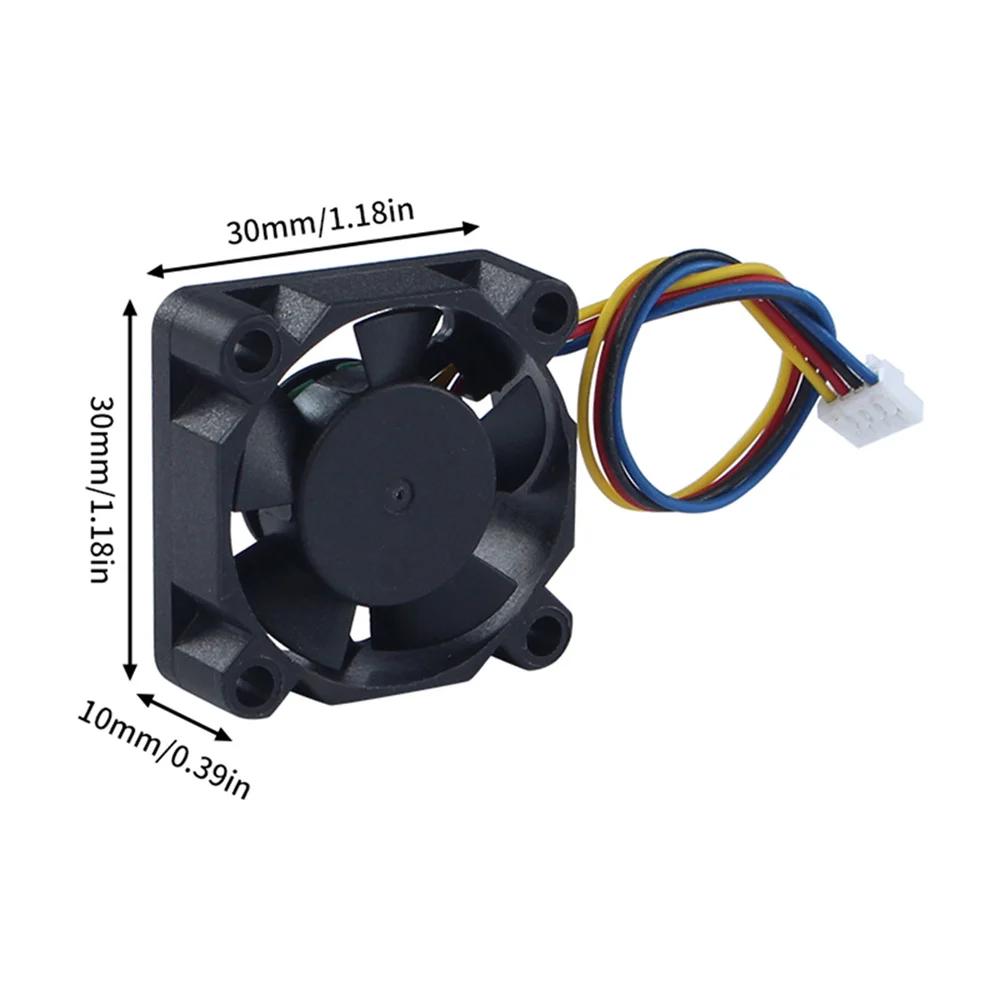 ل Creality K2 Plus 24 فولت المزدوج الكرة الطارد الحلق مروحة التبريد 3010 استبدال ل K2 PLUS مروحة ثلاثية الأبعاد ملحقات الطابعة