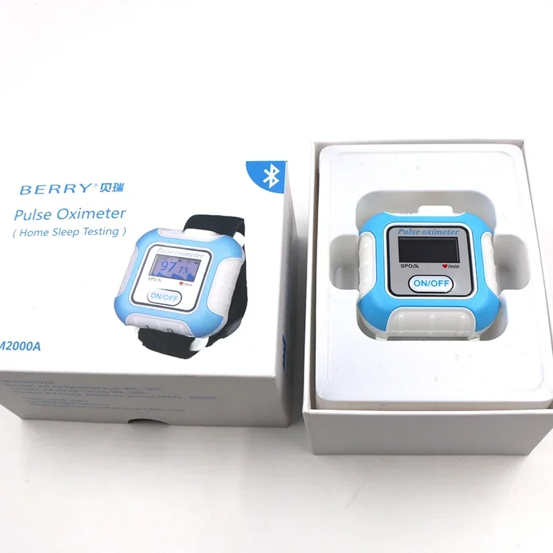 Sleep Apnea Diagnosis Machine With Wearable Spo2 Sensor