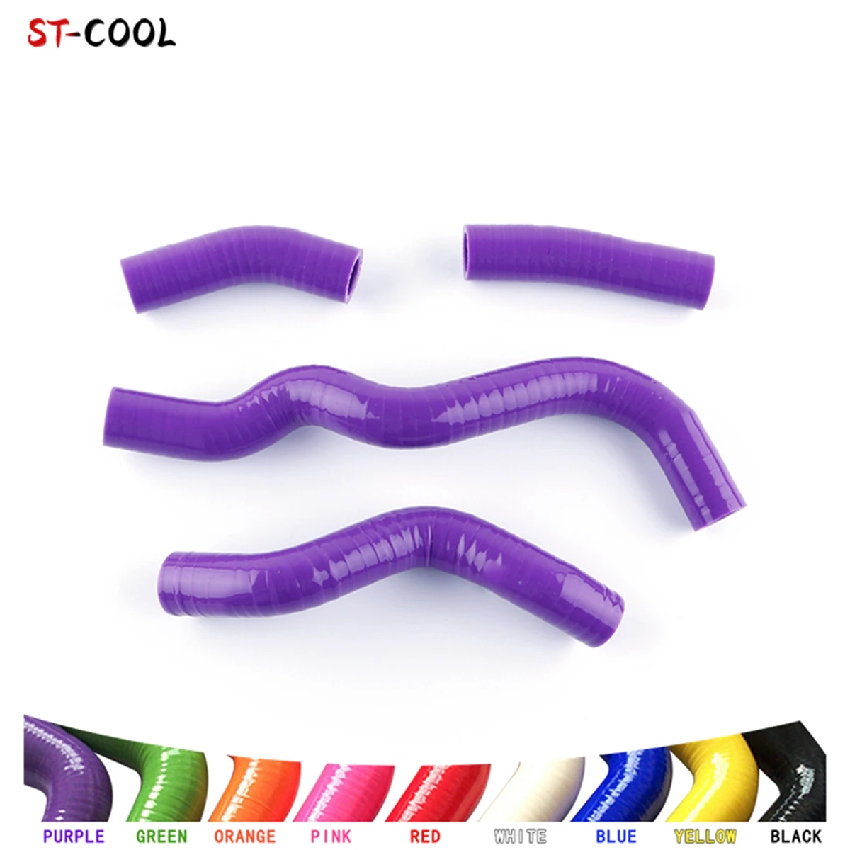 

Для Kawasaki KLX 300 KLX300 1997-2007 1998 1999 2000 2001 2002 2003 мотоциклетные силиконовые шланги радиатора, комплект трубок, 4 шт.