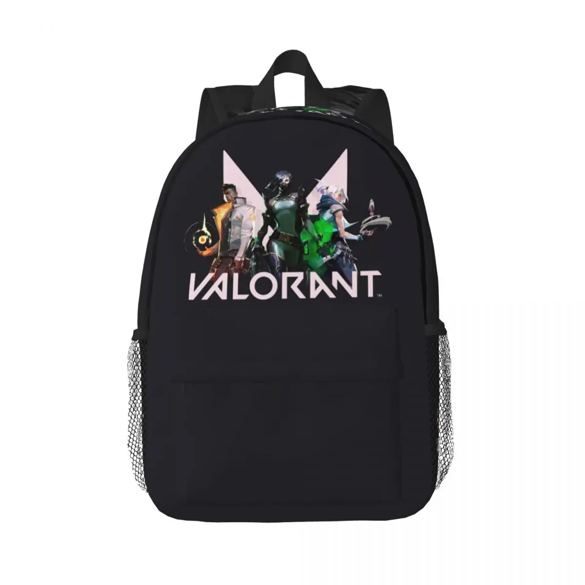 

V-Valorant Riot Games Shooting Backpack Hot Sale Daypack Large Capacity Boy Girls BookBag Shoulder Bags for Men Women School Bag