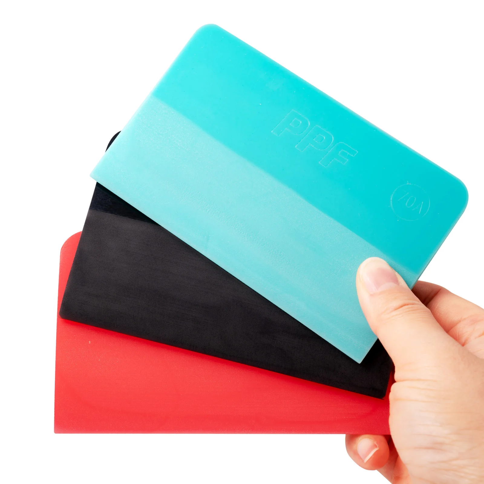 

EHDIS 3pcs Film Tint Installing TPU Rubber Squeegee Window Glass Protection Car Vinyl Wrapping Tool Water Wiper Cleaning Spatula