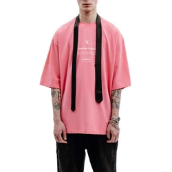Oversized Men Clothing Summer Cotton Hip Hop Aesthetic Short Sleeve T-Shirt Graphic Streetwear 90s Vintage Harajuku Tops Y2k Tee