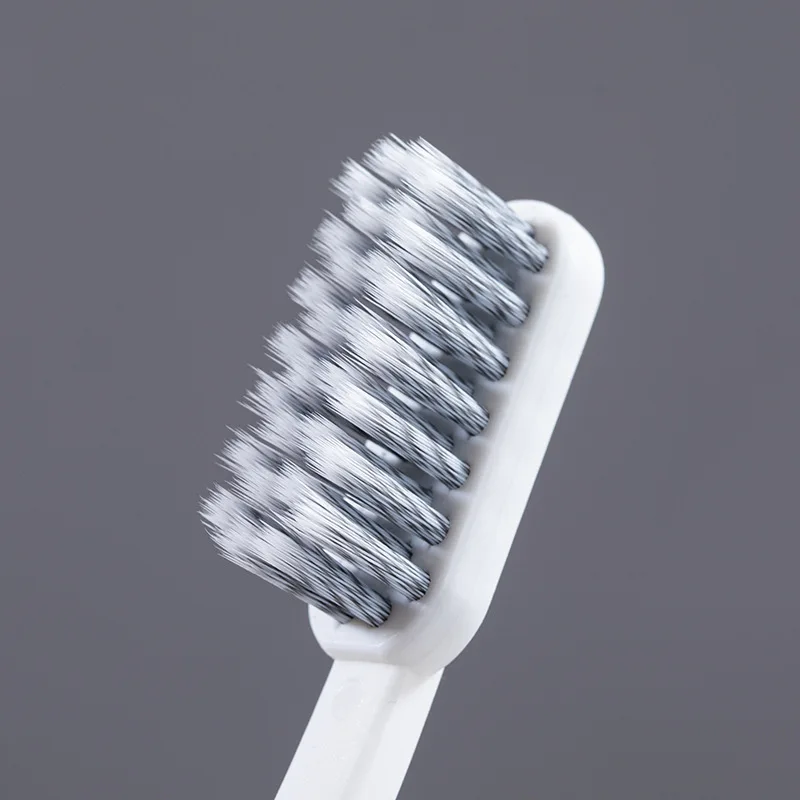 Brosse à dents en spirale en silicone pour adultes, revêtement de langue, spécialisée, petite tête imbibée, couple, ménage, articles de voyage, 2 pièces