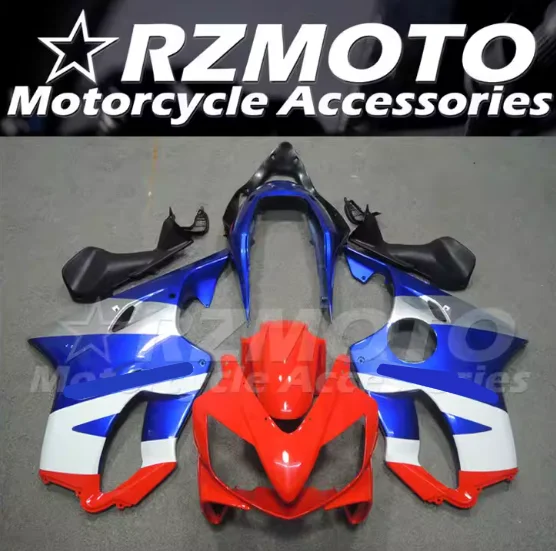 4Gifts New ABS Motorcycle Fairings Kit Fit For HONDA CBR600 F4i 2004 2005 2006 2007 04 05 06 07 Bodywork Set Custom Red Blue