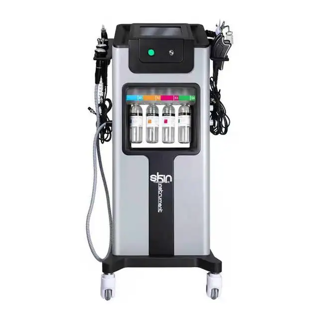 

Multifunction Hydro Dermabrasion Aqua Peeling Ultrasound Facial Care Oxygen Injection Skin Rejuvenation Whiting Beauty Machine