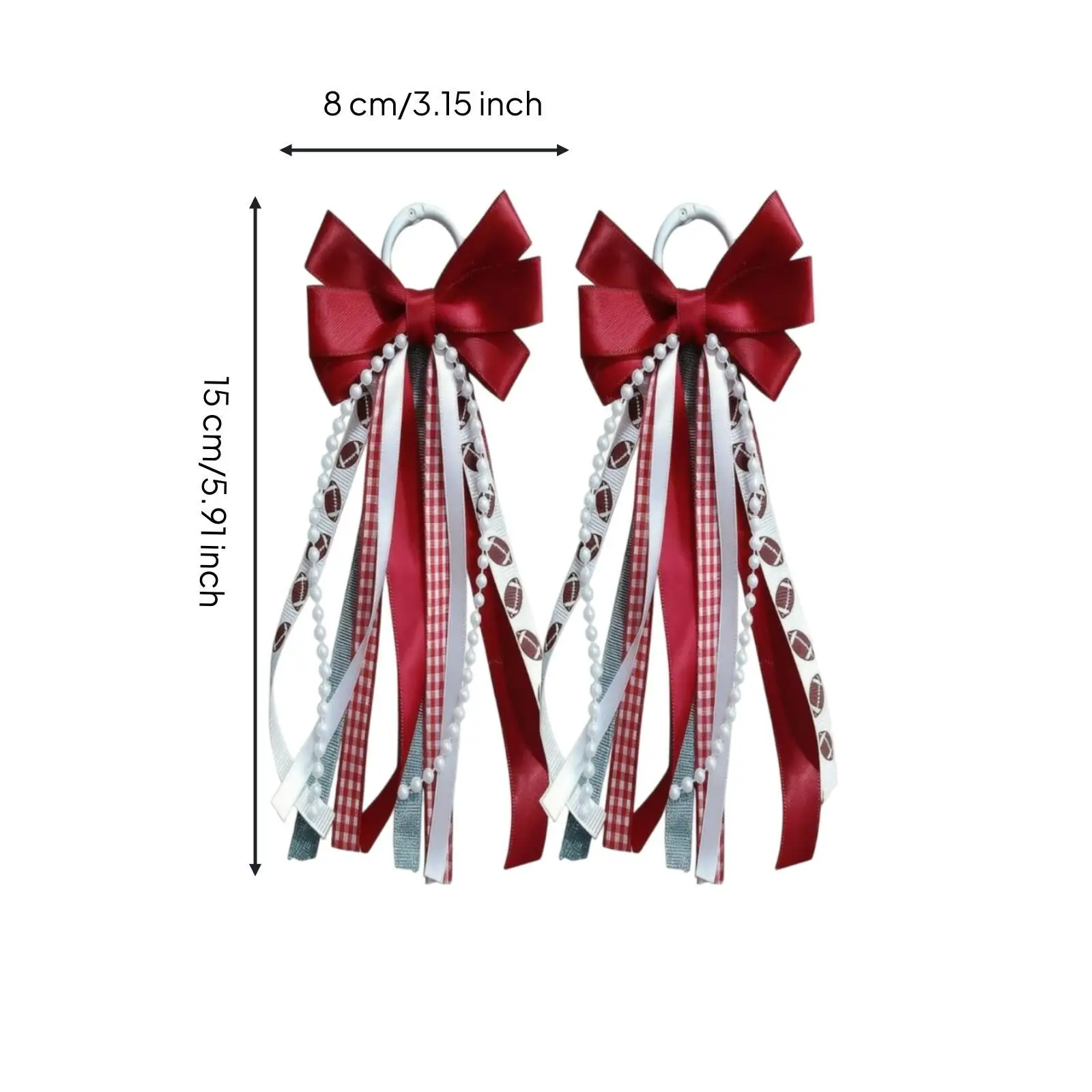 Elegant Boot Lace Bow Decorative Shoe Charm with Loop for Western Style Boots Accessories