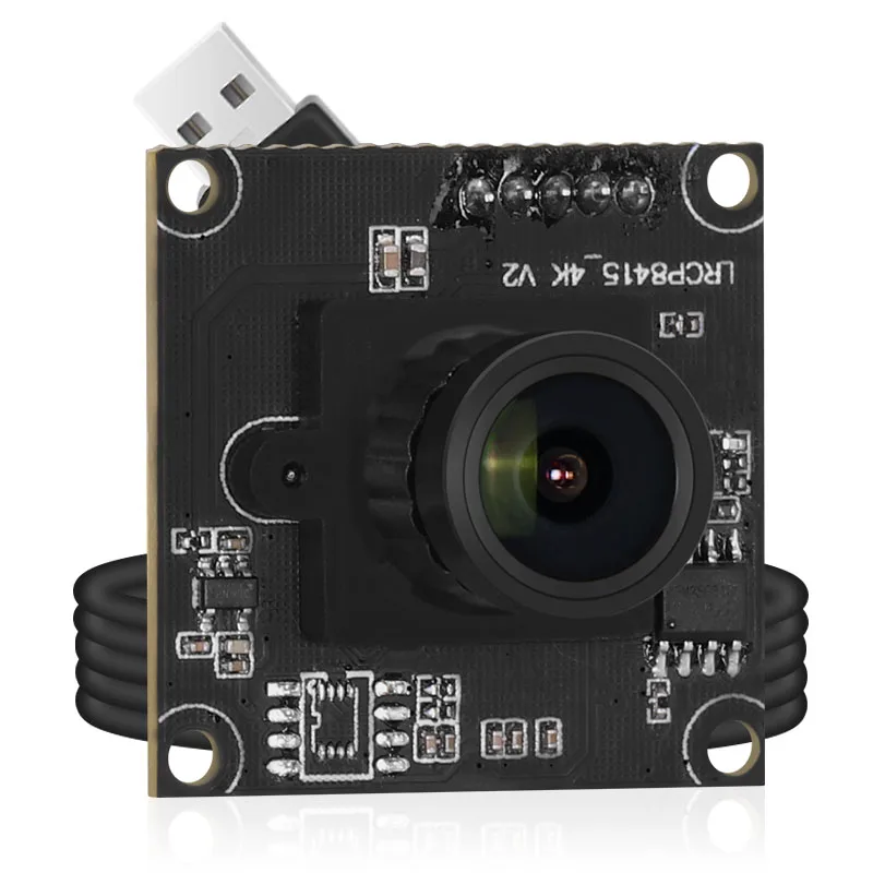 

4K8MP imx415 32mm board 2.8mm 120degree Wide Angle Lens USB Camera Module 4K CMOS 30fps Android HD Camera