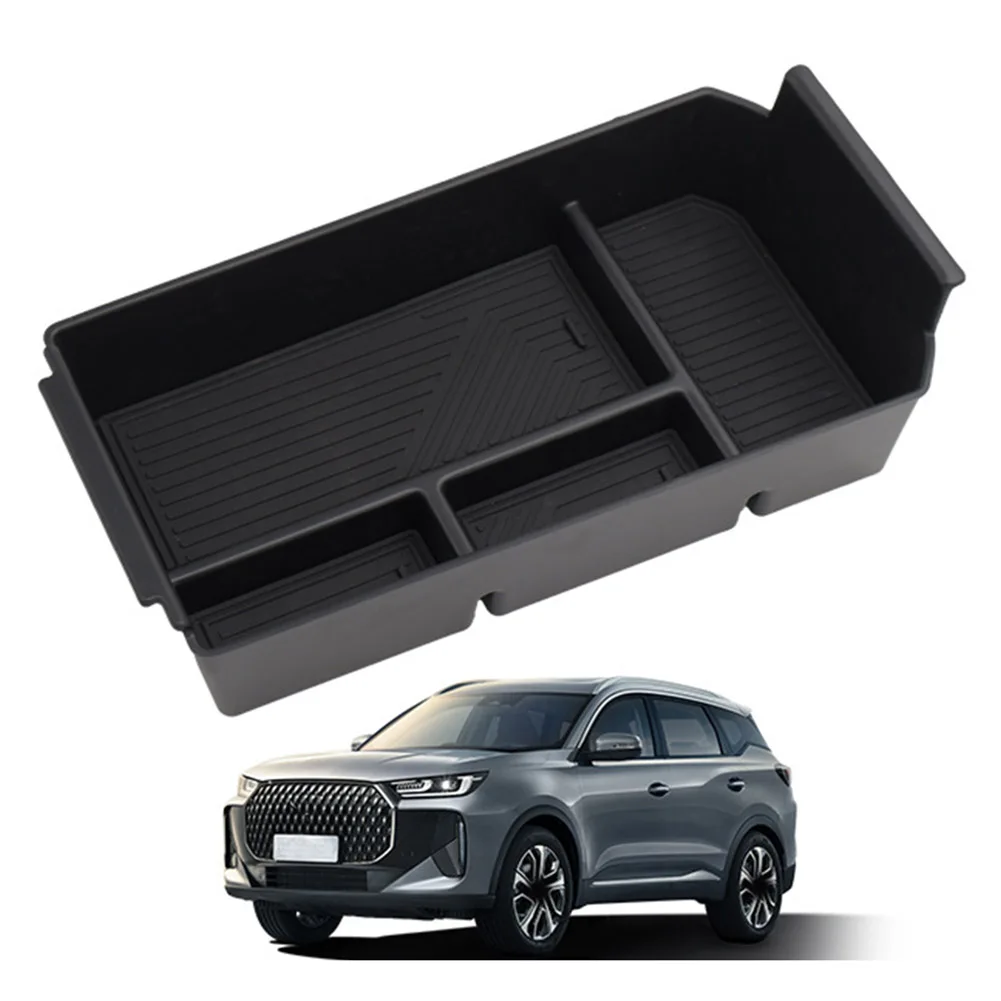 Organizer do konsoli środkowej samochodu dla Chery 7Plus dla EBRO S700 dla Tiggo 7 PRO MAX 2025+ Akcesoria do dekoracji wnętrza samochodu Pudełko do przechowywania