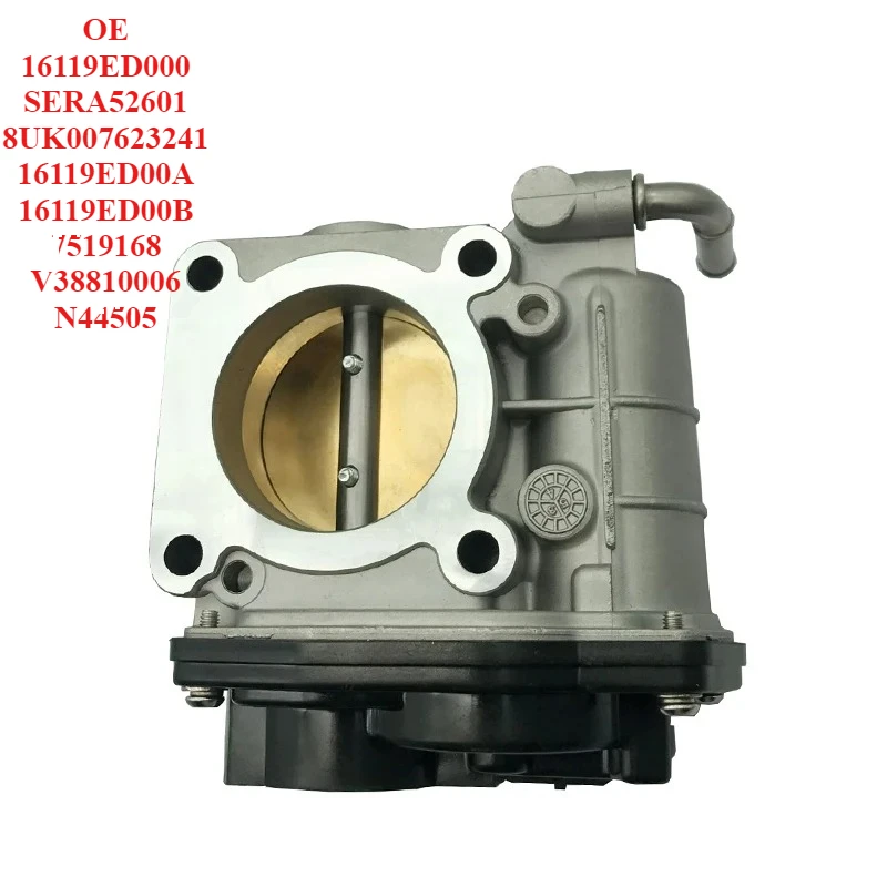 

High Cost-effective Throttle Body 16119ED000 SERA52601 8UK007623241 16119ED00A 16119ED00B 7519168 V38810006 N44505