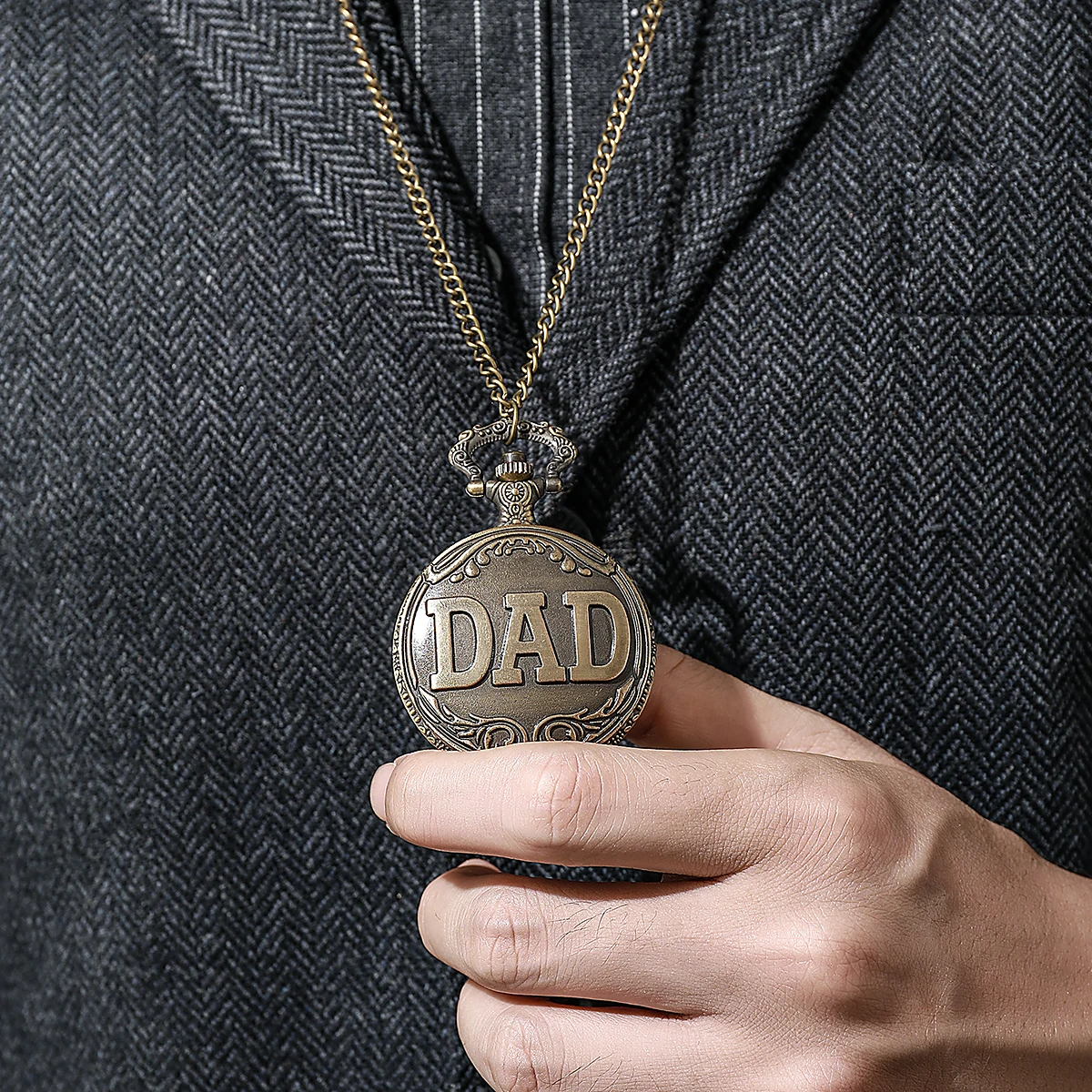 Vintage Bronze Pock…