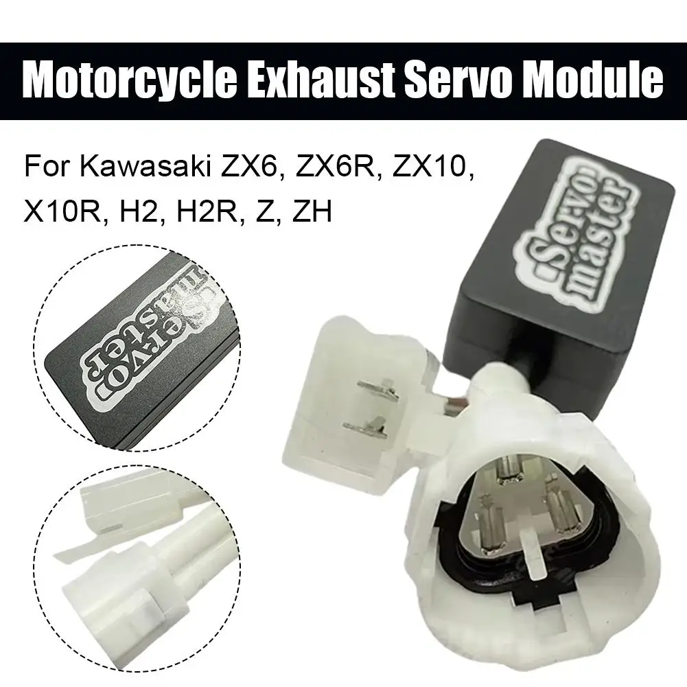 

Motorcycles Exhaust Servo Module For Kawasaki ZX-6R 636 ZX-10R H2 H2R Motorcycle Specific Modification Accessories Z5S4