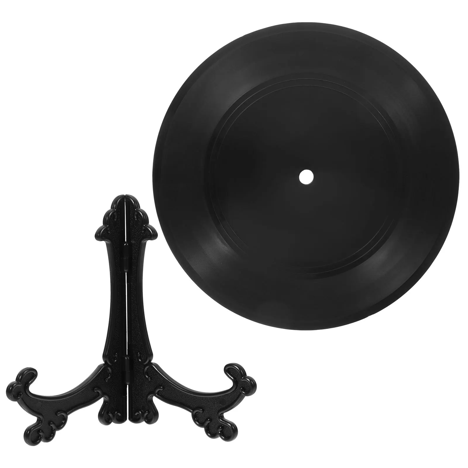 

1Set Vinyl Record Decoration Chic Vintage Fake Record Desktop Records Decor Party Supply Vinyl Records Decor