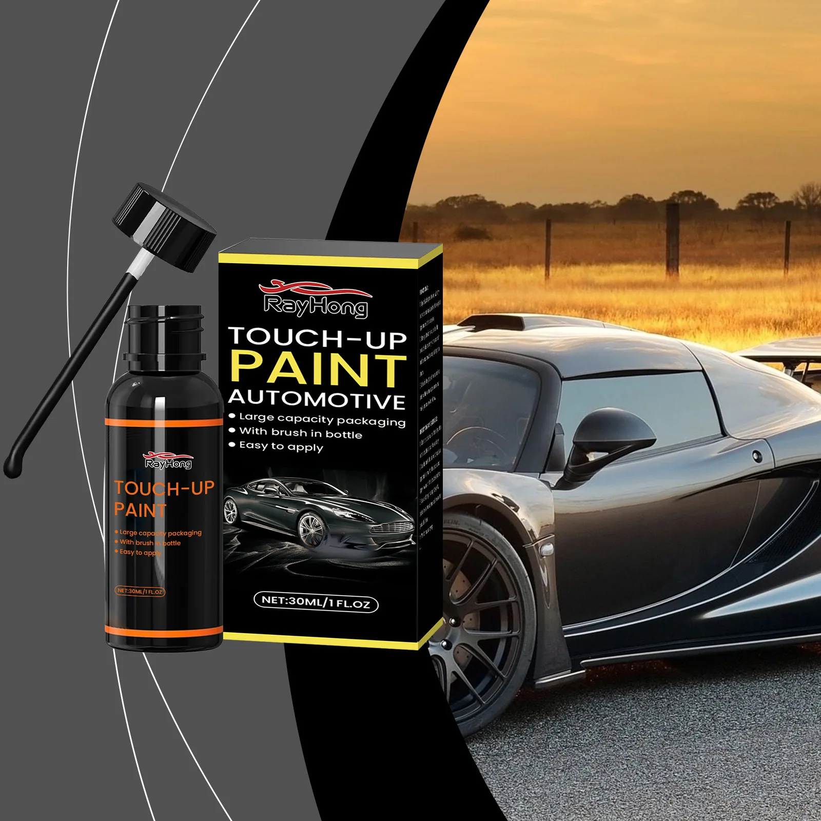 

Black Car Scratch Repair Nano Coating Polishing Coating Agent Reduces Small Scratches Improves Surface Gloss High Compatibility