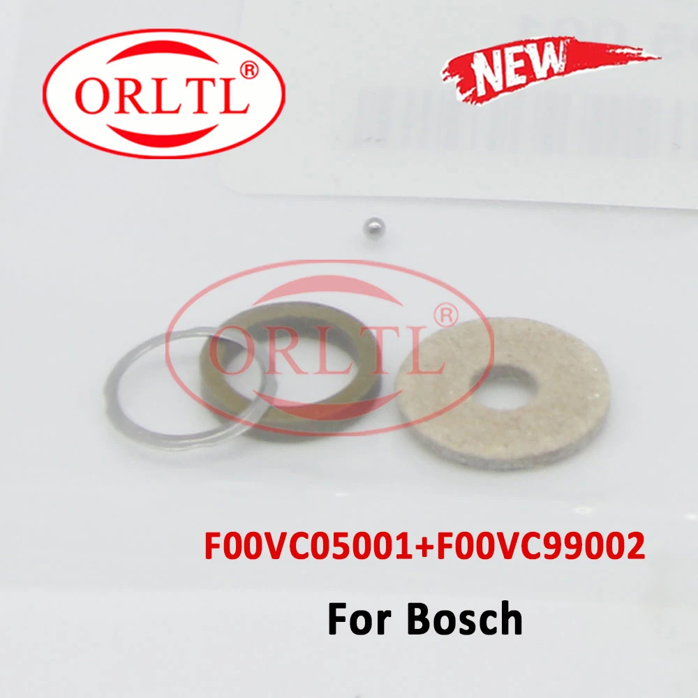 ORLTL F00VC05001 Diesel Injector F00VC99002 Black Ceramic Ball FOOVC05009 Repair Kits F00VC05008 F00RJ02177 FOR BOSCH SEALING