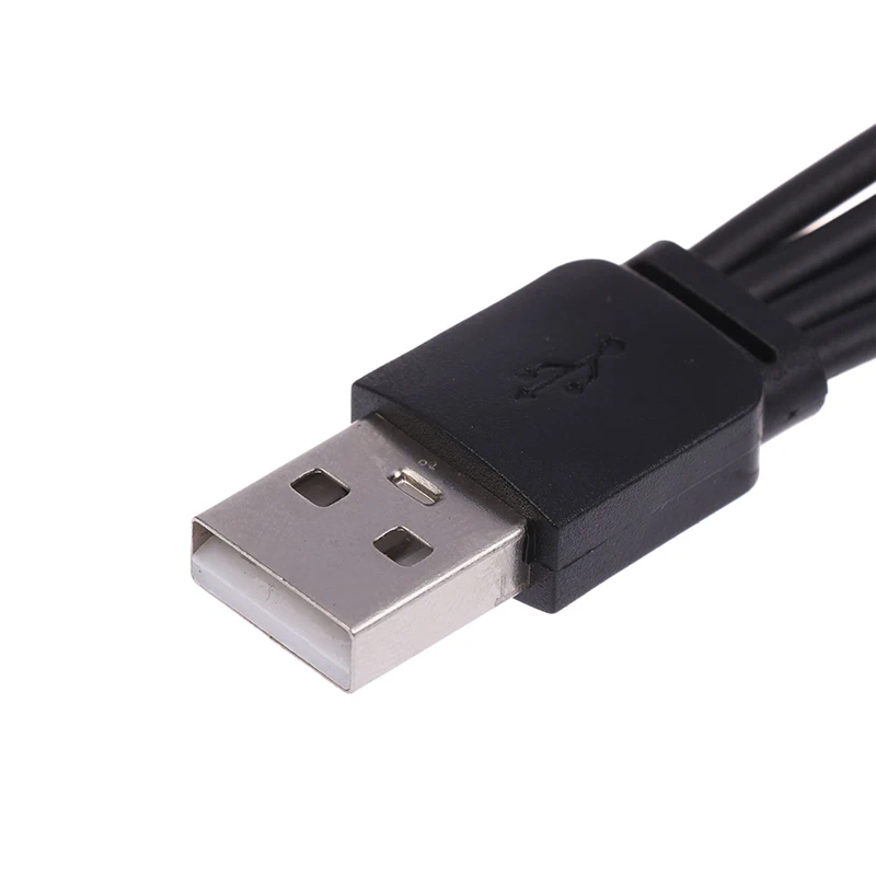 20CM 4 In 1 USB C Charger Cable 4 Ports Splitter Charging USB Connector Cable for Type C Smartphone Tablet Cellphones