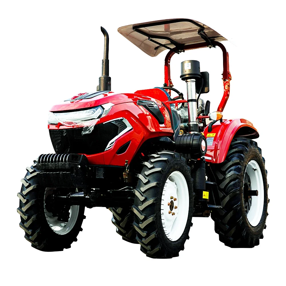 รถแทรกเตอร์การเกษตรอเนกประสงค์ 4wd รถแทรกเตอร์การเกษตรขนาดกะทัดรัดขนาดเล็ก 4x4 รถแทรกเตอร์การเกษตรขนาดเล็กขายร้อน