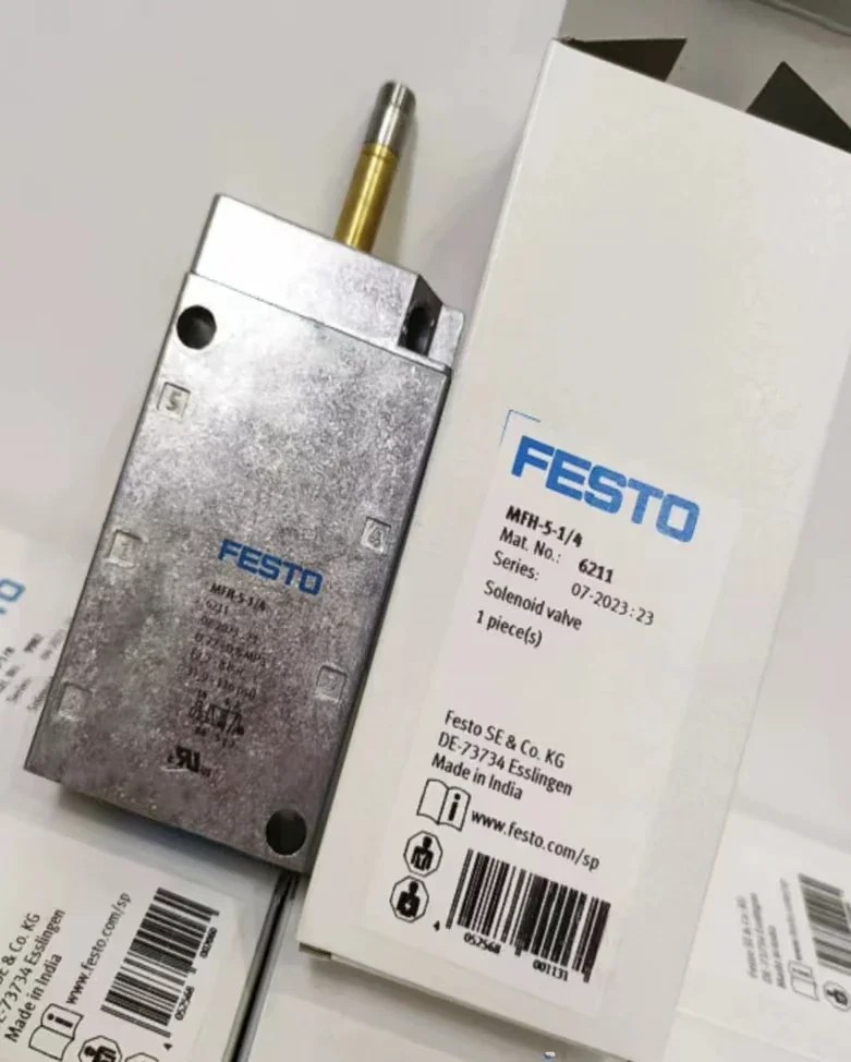 MFH-5-1/4 6211 MFH-5-1/8 9982 Festo 5/2-ways pneumatic valve Tiger classic solenoid valve