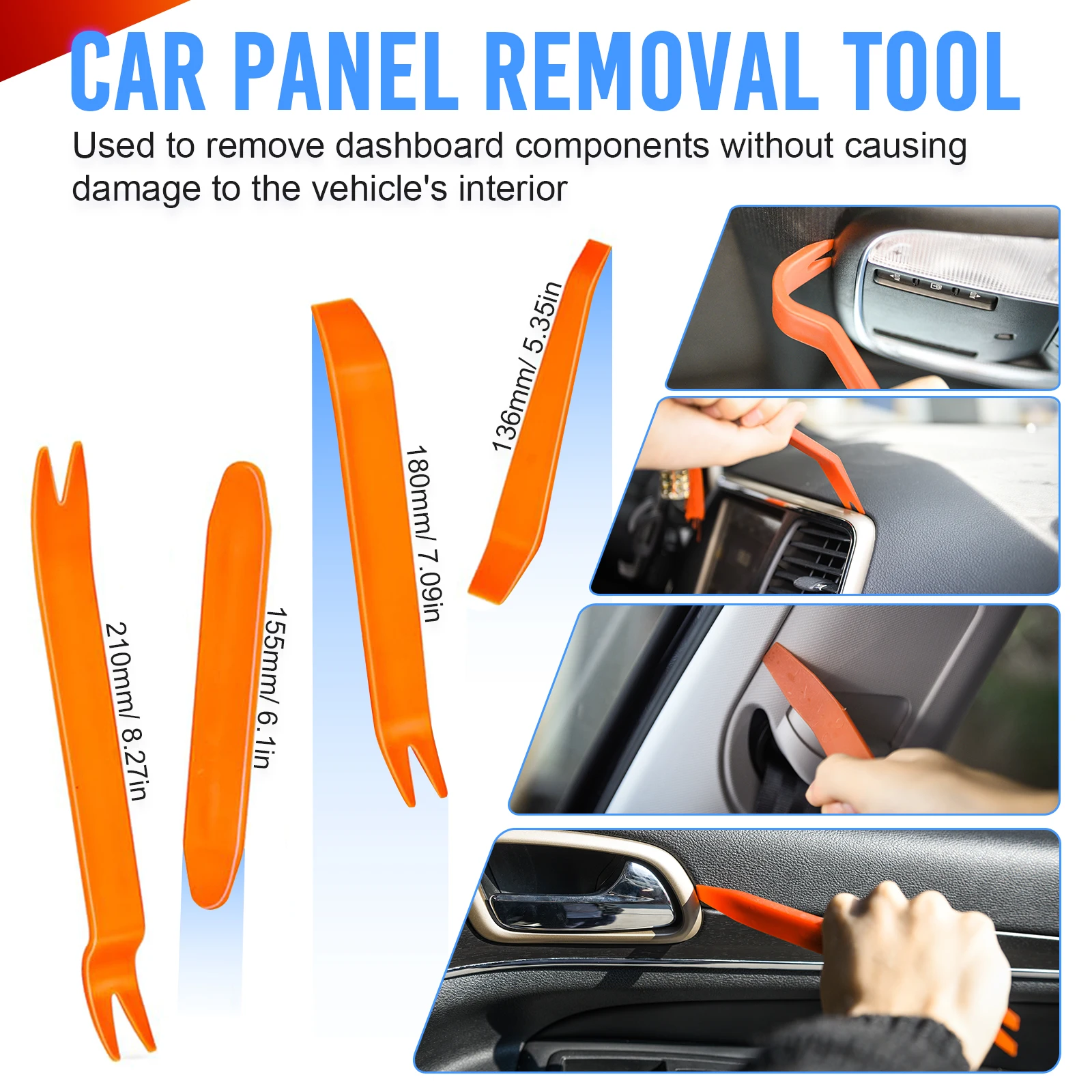 

680PCS Car Mount Clips and Auto Fasteners Removal Tool Kit, 22 Popular Sizes of Nylon Bumper, Universal Mudguard Rivets, Cable