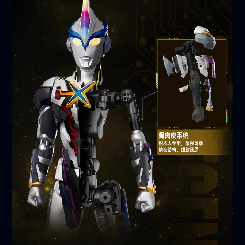 BLOKEES Baustein Montage DIY Puzzle Spielzeug Modell Desktop Dekoration Puzzle Montage Modell Jungen Geschenk Handgemachte Sammlung Spielzeug