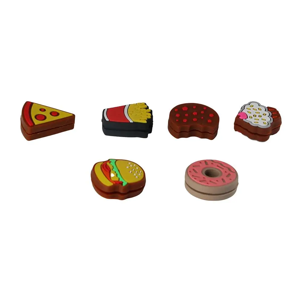 Silcone Tennis Racket Vibration Pizza Cookie Tennis Racquet Dampener Doughnut Hamburger Racquet Shock Absorber