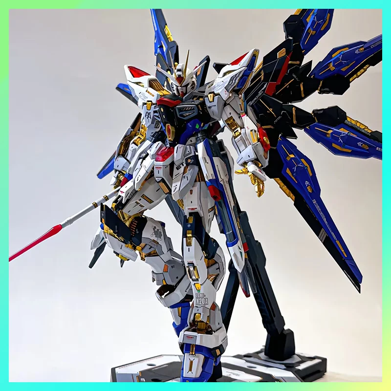 【IN MAGAZZINO】WUJIN Strike Freedom MGEX 1/100 Kit modello di assemblaggio Rivestimento di mezzanotte Action Figure Modello in plastica Giocattoli Regali personalizzati