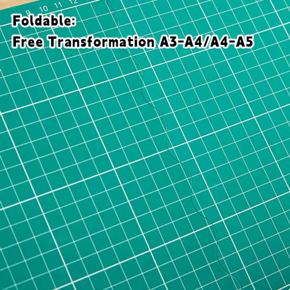 بولي كلوريد الفينيل للطي قطع الوسادة A3-A4/A4-A5 حجم التبديل دليل Crafts بها بنفسك الحرف قطع حصيرة للطي منضدة خليط قطع الوسادة Crafts بها بنفسك الحرف