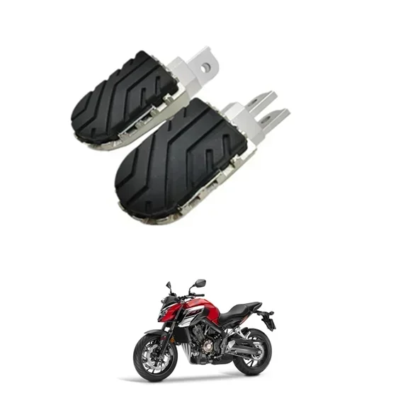 

FOR Honda CB650F CBR650F CB650R CBR650R Motorcycle Accessories Front Footpegs Foot Rest Peg Parts