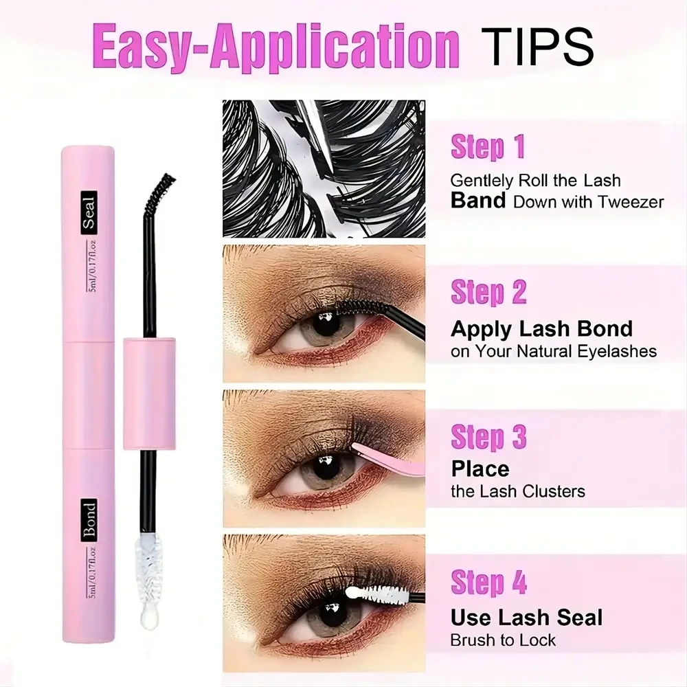 まつげエクステ用接着剤とシーリング接着剤、DIYまつげエクステに適しています、1防水