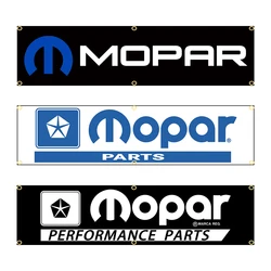 60X240cm Mopar Racing Car Banner Flag Polyester Printed Garage or Outdoor Decoration Tapestry