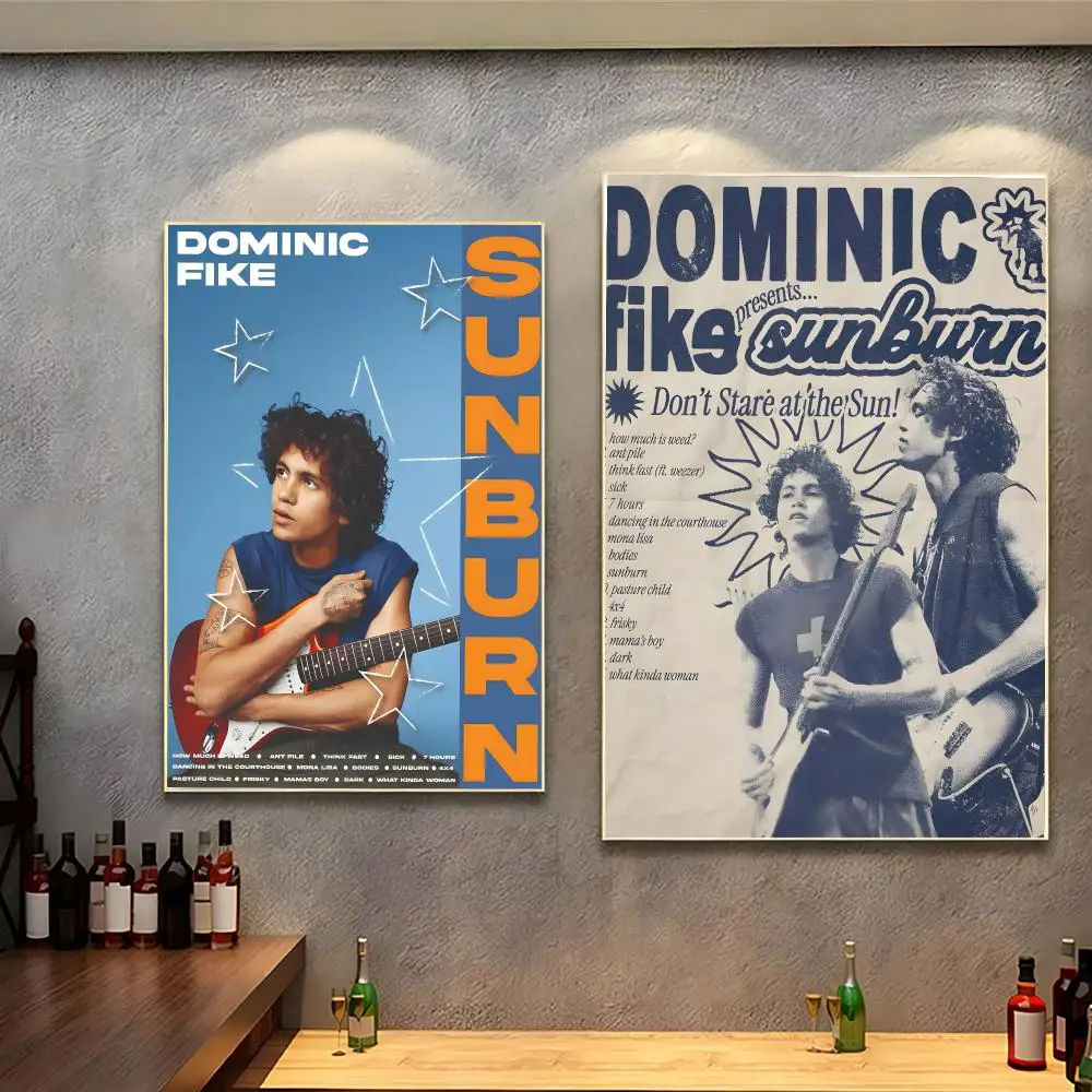 Singer Dominic Fike Poster Peel And Stick Indoor Bedroom Wall Decor Aesthetic Gift