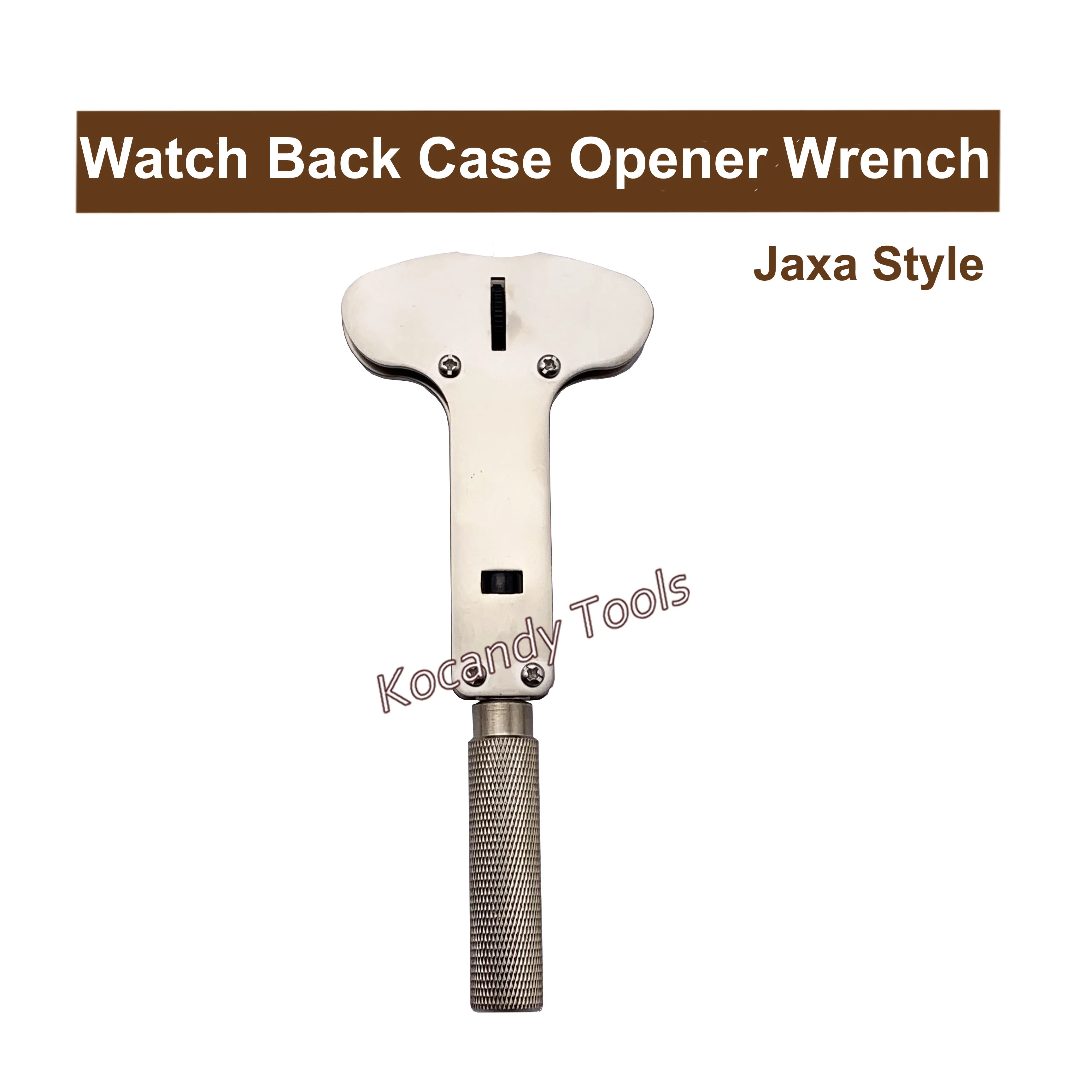 2819-T-XL Watch Back Case Opener Wrench Jaxa Style Large Waterproof Screw Case Tool for Wide Range Case Dimensions Professional