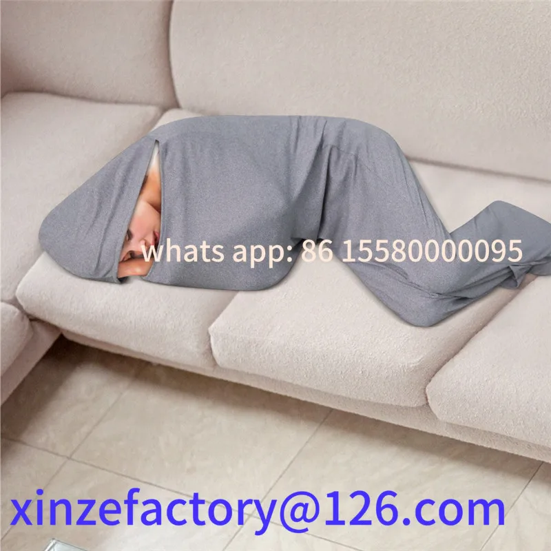

Be suitable for S/M/L/XL Portable Adult Kids Comfortable Sleeping Bag Travel Compression Blanket Envelope