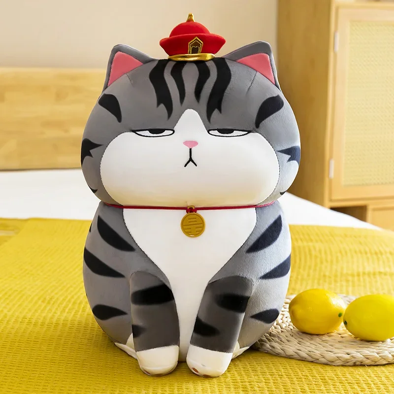 kawaii toys for kids:90cm super large soft sleeping cat doll,emperor cat anime plush,funny gift  plushies Throw pillow my melody